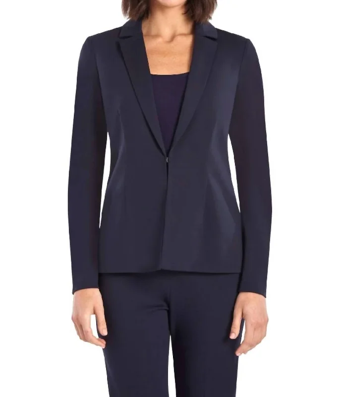 Women’s Work Pants Bellatrix Blazer In Navy