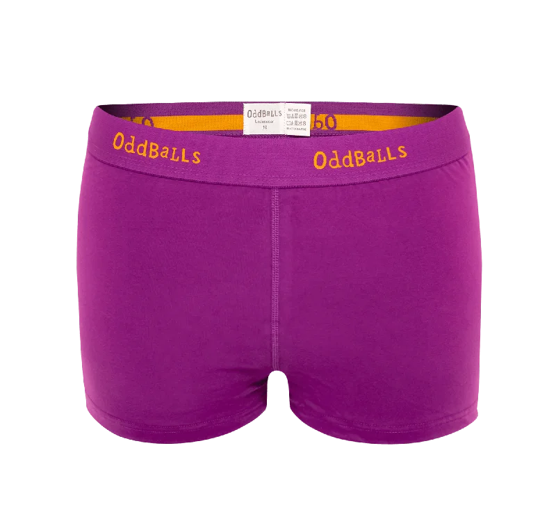 Boho Dresses For Women Aubergine - Ladies Boxers