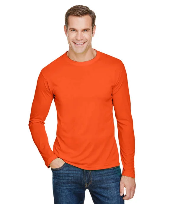 Trendy Sweaters For Women BA5360 - Bayside Unisex Polyester Performance Long-Sleeve T-Shirt