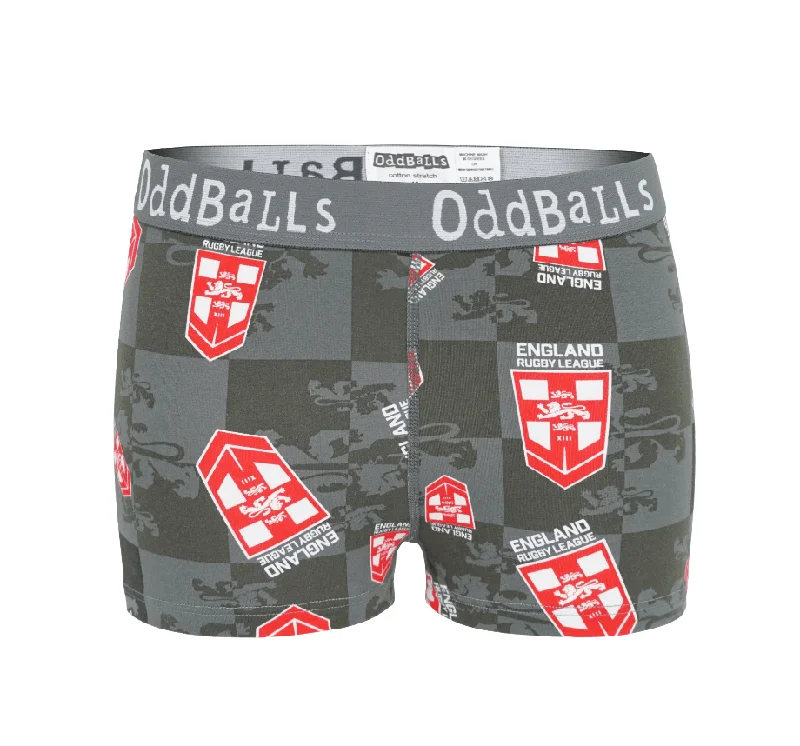 Women’s Formal Wear England Rugby League Grey - Ladies Boxers