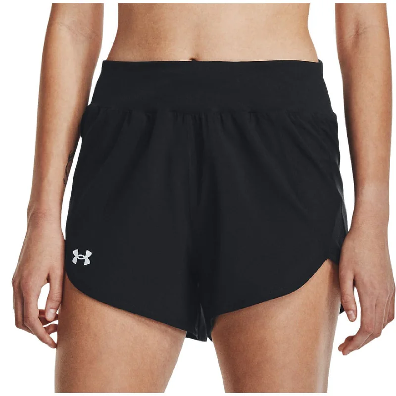 Fall Jackets For Women Under Armour Fly By Elite High-Rise Womens Running Shorts - Black