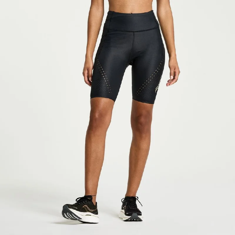 Women’s Fashion T-Shirts Saucony Women's Pinnacle 8" Tight Short