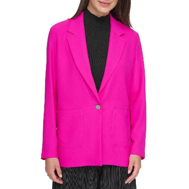 Stylish Sweaters For Women Womens Solid Business One-Button Blazer