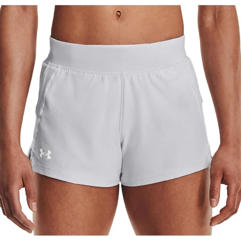 Casual Skirts For Women Under Armour Qualifier Speedpocket Womens Running Shorts - Grey