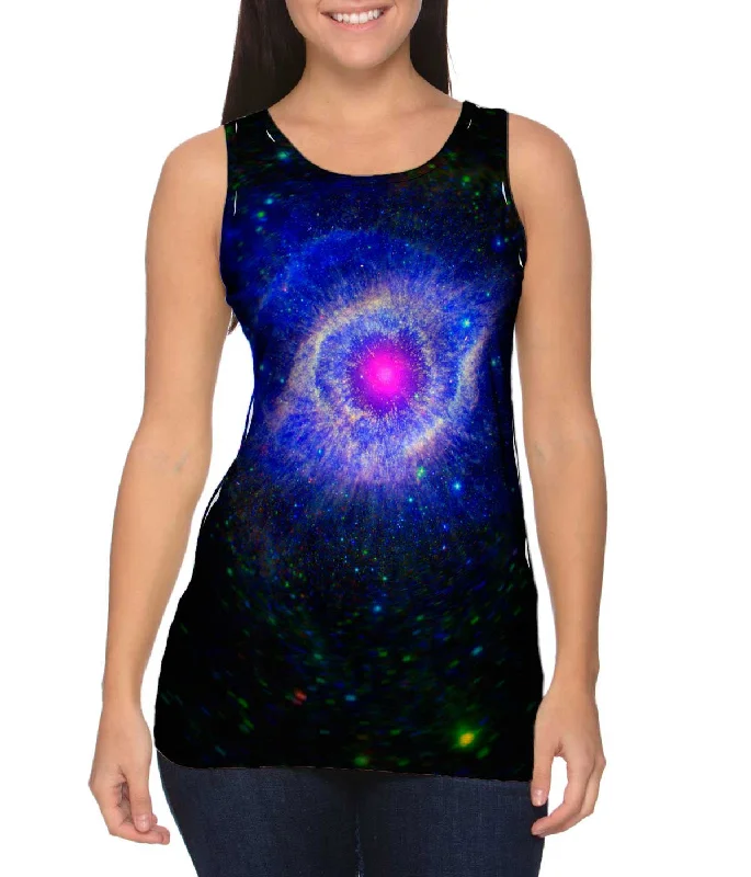 Summer Shoes For Women Space Galaxy Helix Nebulae