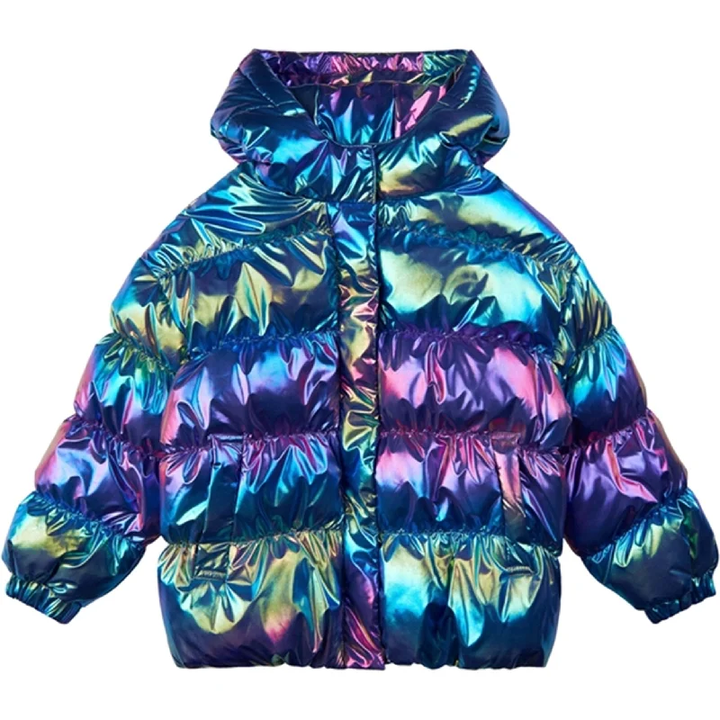 Women’s Leather Boots The New Metallic Duffy Jacket