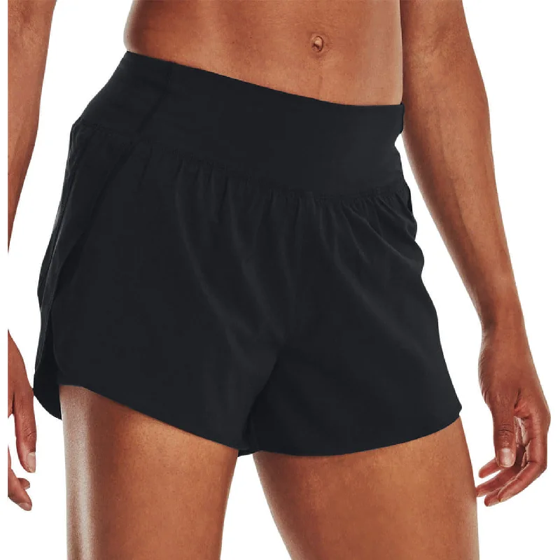 Women’s Fashion Sneakers Under Armour Flex Woven 2 In 1 Womens Training Shorts - Black