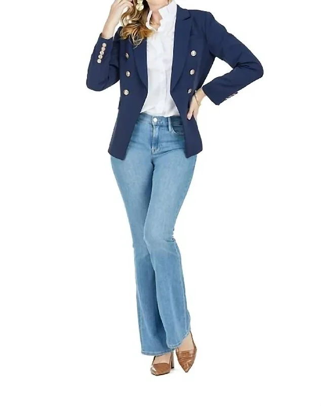 Plus Size Tops Winnie Blazer In Navy