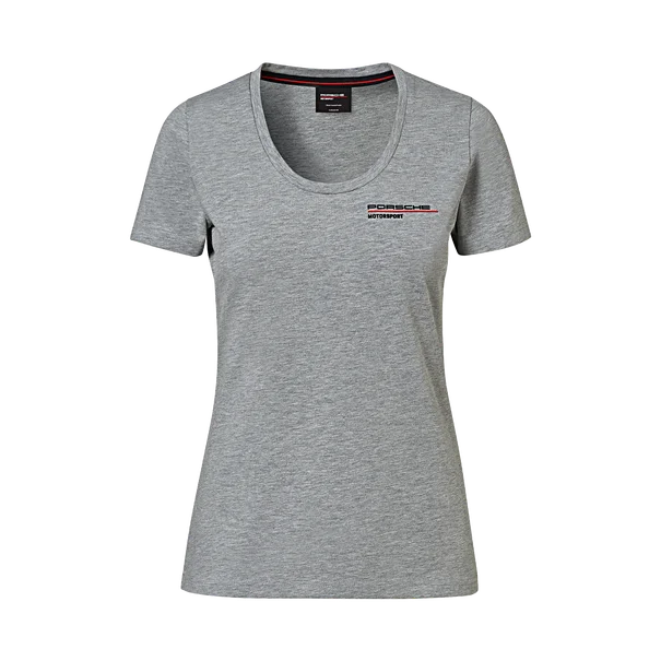 Porsche Ladies T-Shirt (Gray)- Motorsport Collection