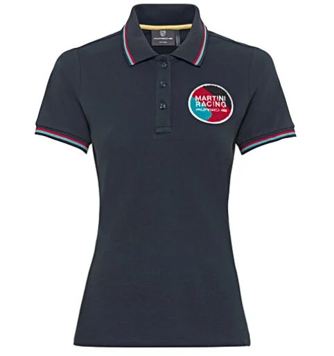 Porsche Women's Polo Shirt - Martini Racing