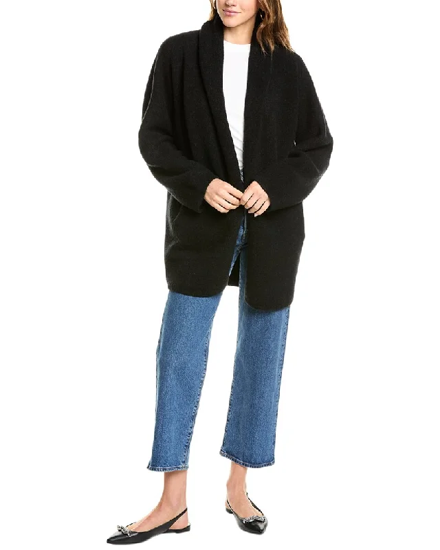 Women’s Workout Clothes Vince Oversized Wool & Alpaca-Blend Cardigan Street fashion style