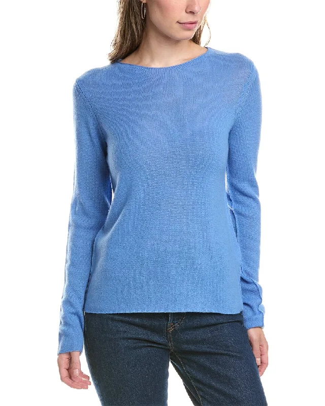 Vince Trimless Wool & Cashmere-Blend Sweater