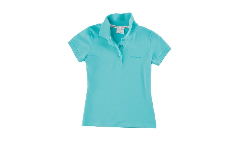 Porsche Women's Blue Polo Shirt