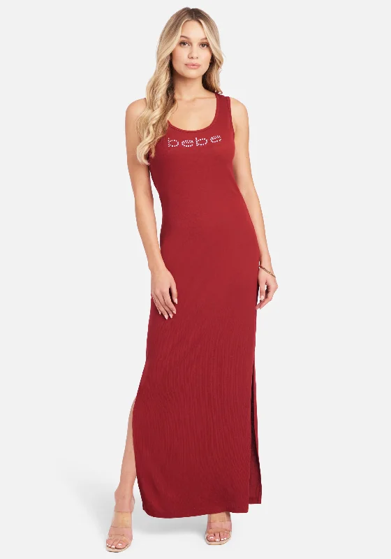 Women’s Evening Wear Maxi Logo Dress