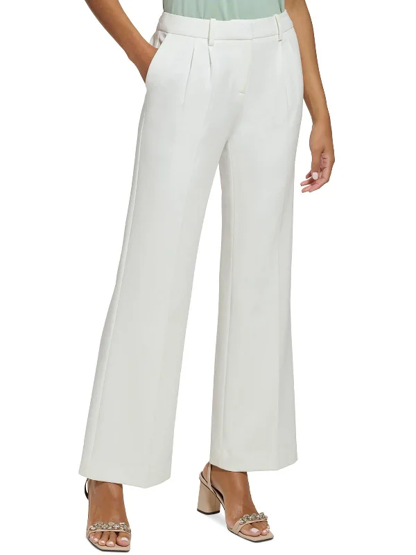 Women’s Casual Shoes Petites Womens Pleated Crepe Dress Pants