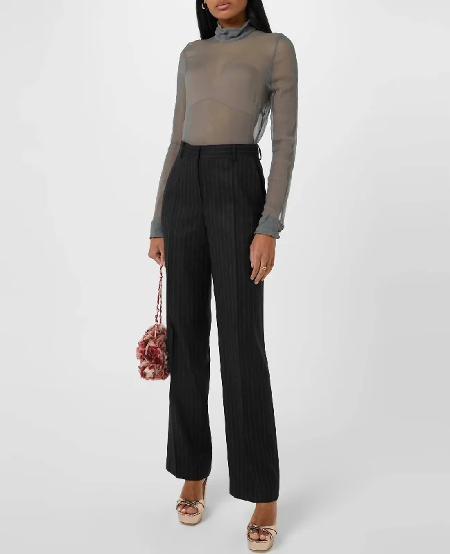 Women’s Evening Wear Pulley Pants In Anthracite