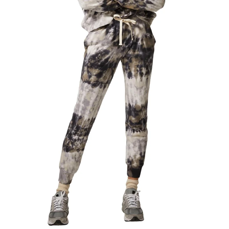 Women’s Tops Online Spiral Tie Dye Joggers In Neptune/Grey
