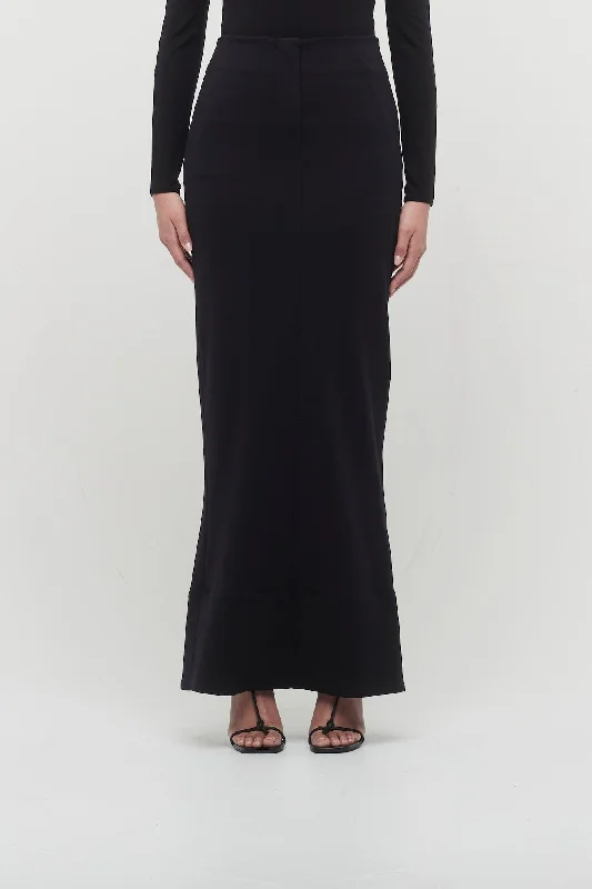 Jacquemus La Jupe Escala in Black