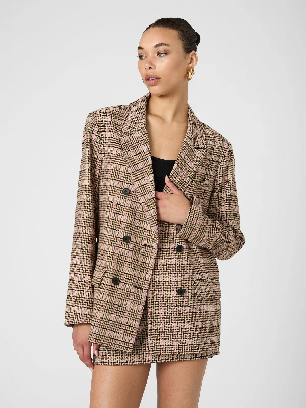 Gina Check Blazer