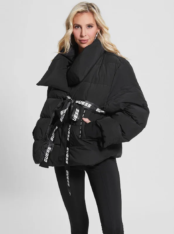 Women’s Active Shoes  Sports topsBlack Claudia Active Puffer Jacket