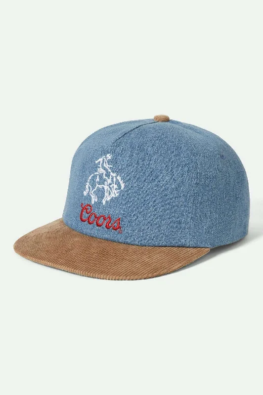 Fashion Dresses For Women Fashion trend Coors Colt Snapback - Washed Denim/Sand