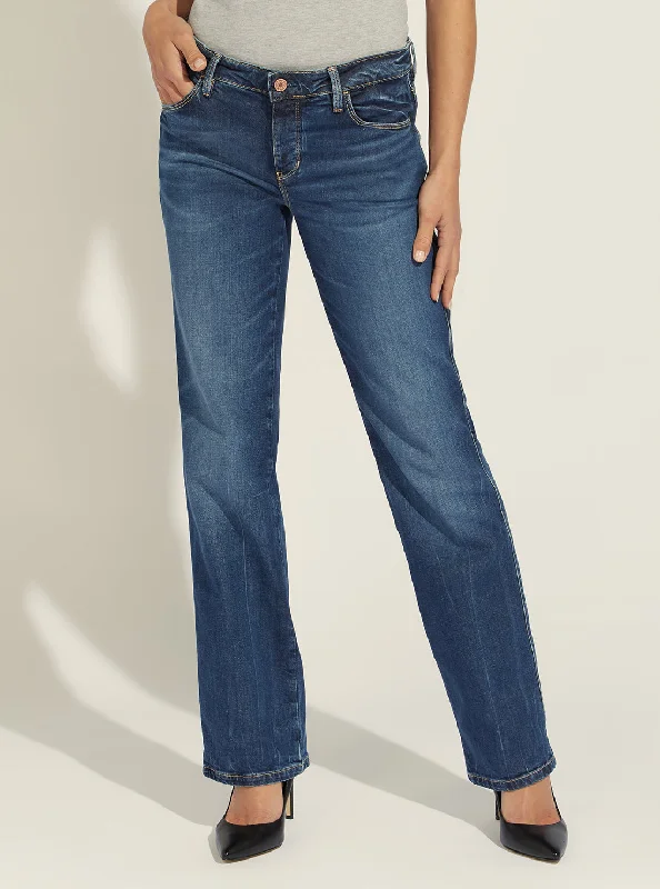 Women’s Clothing Clearance Sports comfort style Low-Rise Sexy Straight Denim Jeans In Refined Vintage Wash