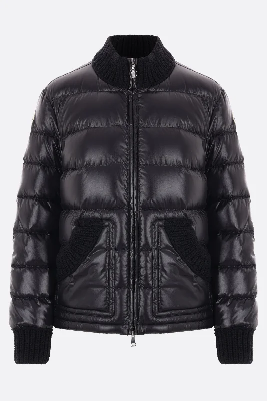 Arcelot nylon down jacket