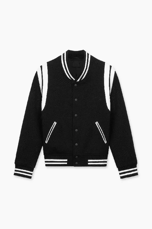 OPHELIE | BLACK AND WHITE VARSITY